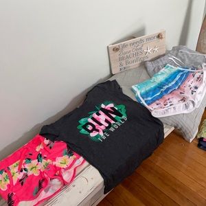 Old Navy lot of 3 shorts and 1 shirt